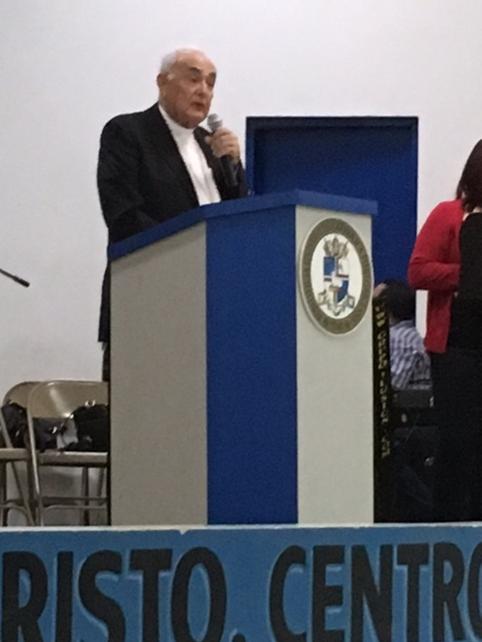 El Encuentro contó con la representación de las 30 parroquias que componen la diócesis e inició con el saludo de Mons. Álvaro Corrada del Río, Obispo de Mayagüez.